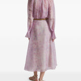 Blusa a fiori in rosa Alberta Ferretti - donna 