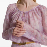 Blusa a fiori in rosa Alberta Ferretti - donna 