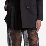 Pantaloni in pizzo in nero Alberta ferretti - donna 