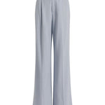 Pantaloni con piega stirata in celeste Alberta ferretti - donna 