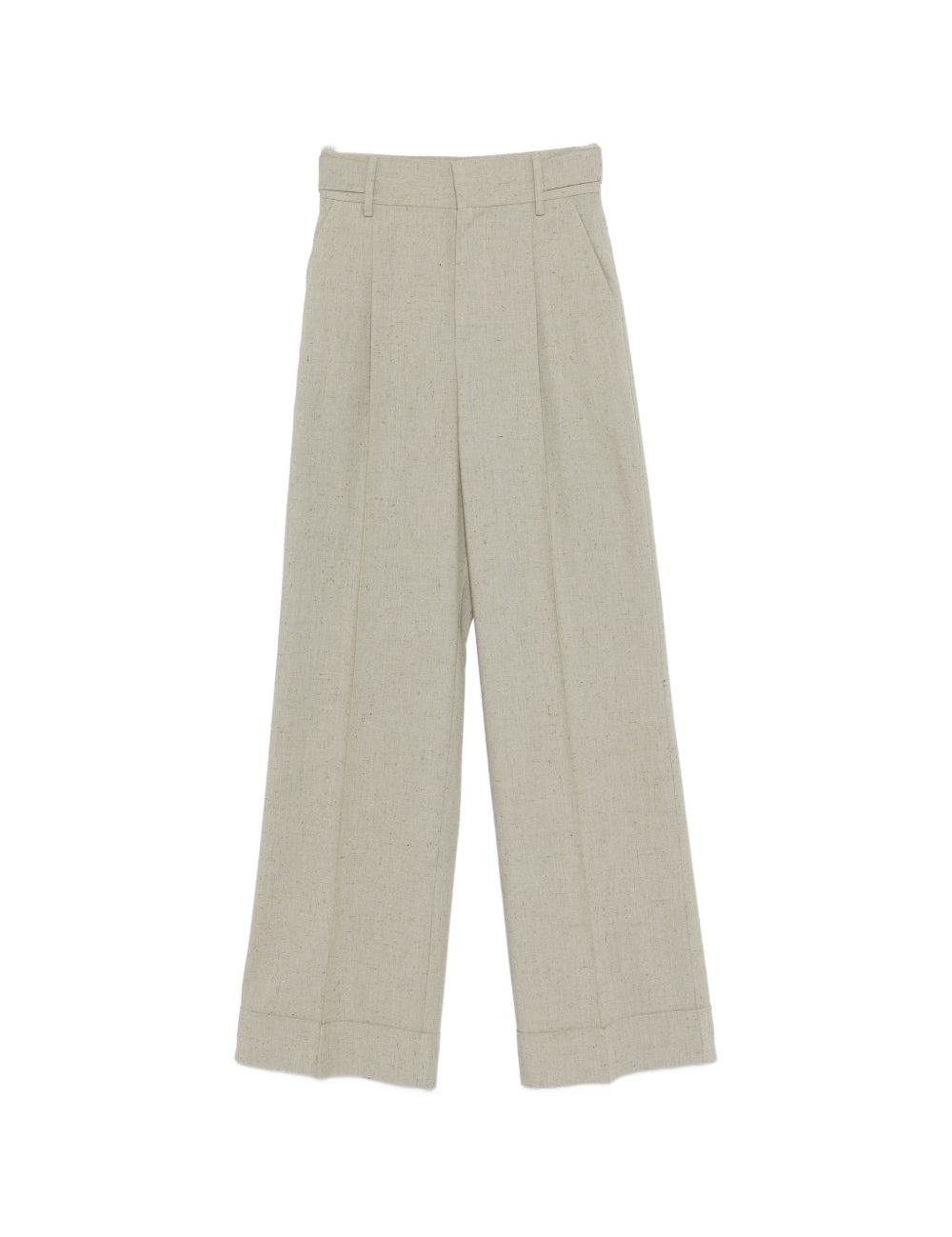 Pantaloni con pinces in beige Alberta Ferretti - donna 
