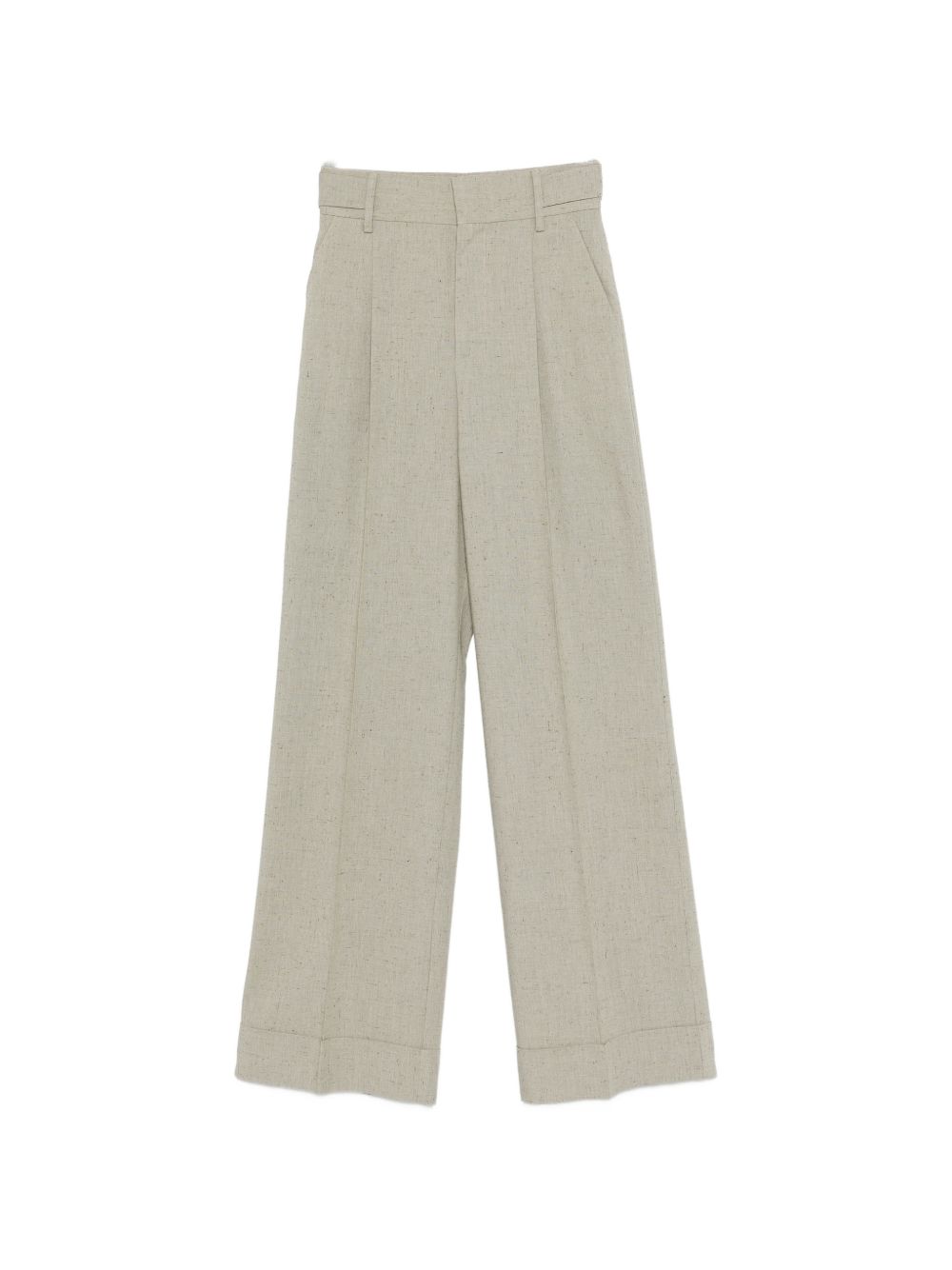Pantaloni con pinces in beige Alberta Ferretti - donna 