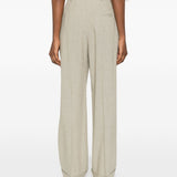Pantaloni con pinces in beige Alberta Ferretti - donna 