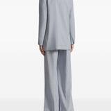 Giacca doppiopetto senza revers in azzurro chiaro Alberta Ferretti - donna 