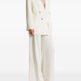 Blazer doppiopetto in avorio Alberta Ferretti - donna 