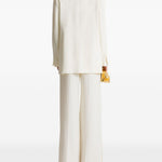 Blazer doppiopetto in avorio Alberta Ferretti - donna 
