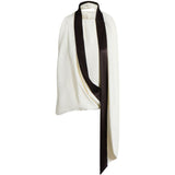 Top con dettaglio a foulard in bianco Alberta ferretti - donna 