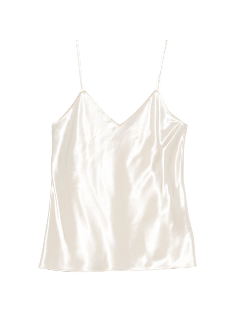 Blusa con scollo a V in avorio Alberta Ferretti - donna 