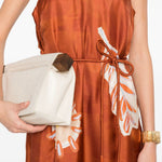 Abito midi soleil d'amour in arancione Alemais - donna 