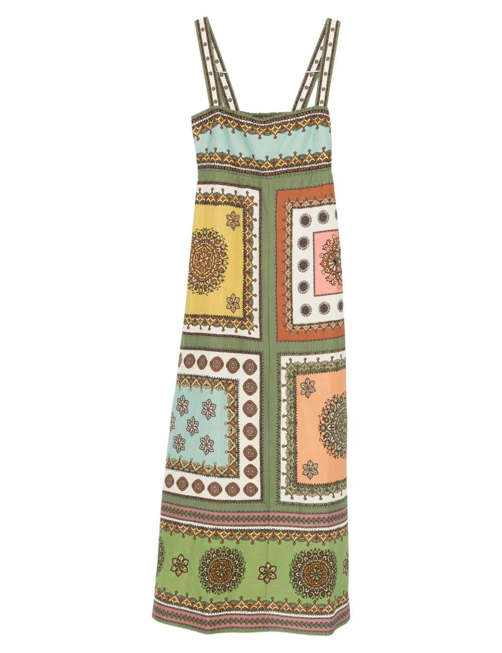 Abito con stampa all-over maroc multicolore Alemais - donna 