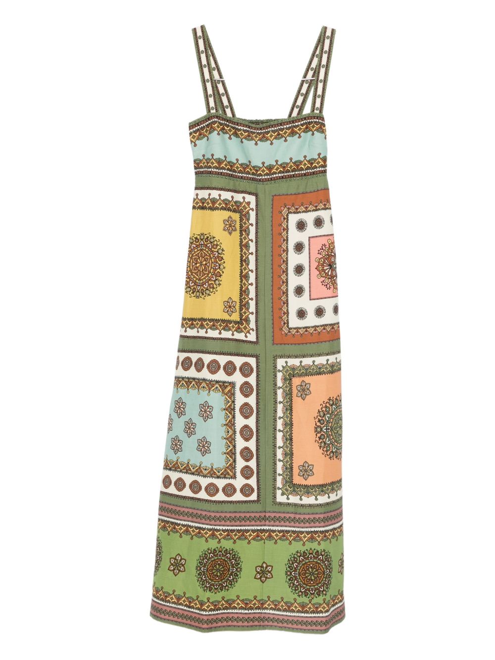 Abito con stampa all-over maroc multicolore Alemais - donna 