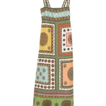 Abito con stampa all-over maroc multicolore Alemais - donna 