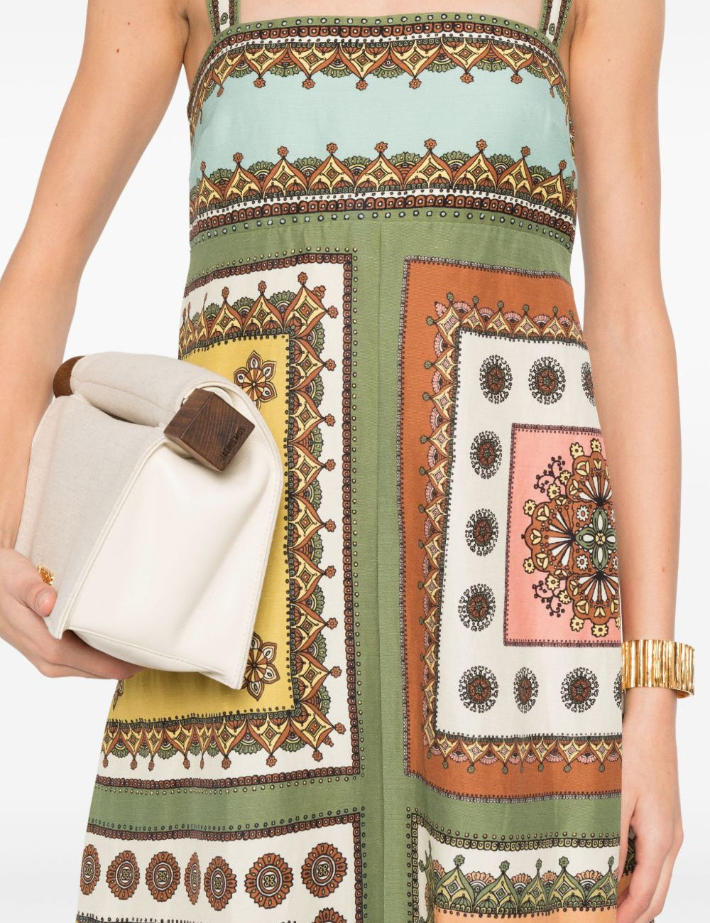 Abito con stampa all-over maroc multicolore Alemais - donna 
