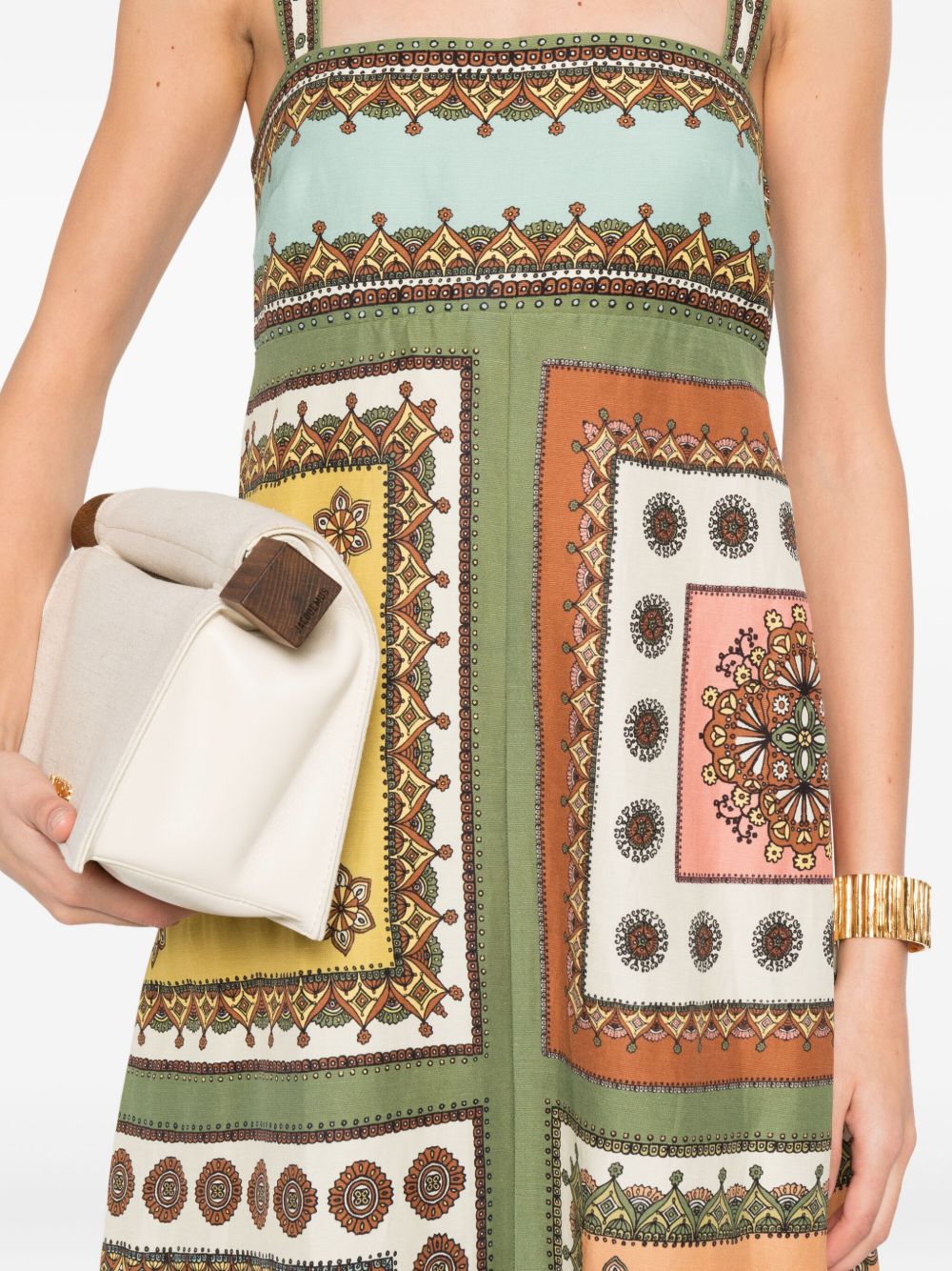 Abito con stampa all-over maroc multicolore Alemais - donna 