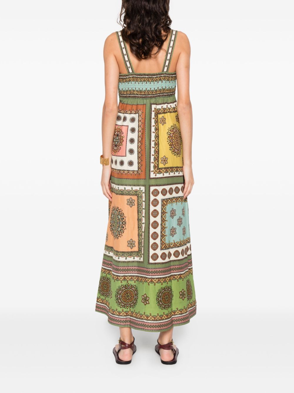 Abito con stampa all-over maroc multicolore Alemais - donna 