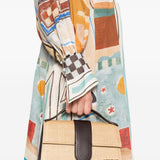 Chemisier con stampa grafica multicolore Alemais - donna 
