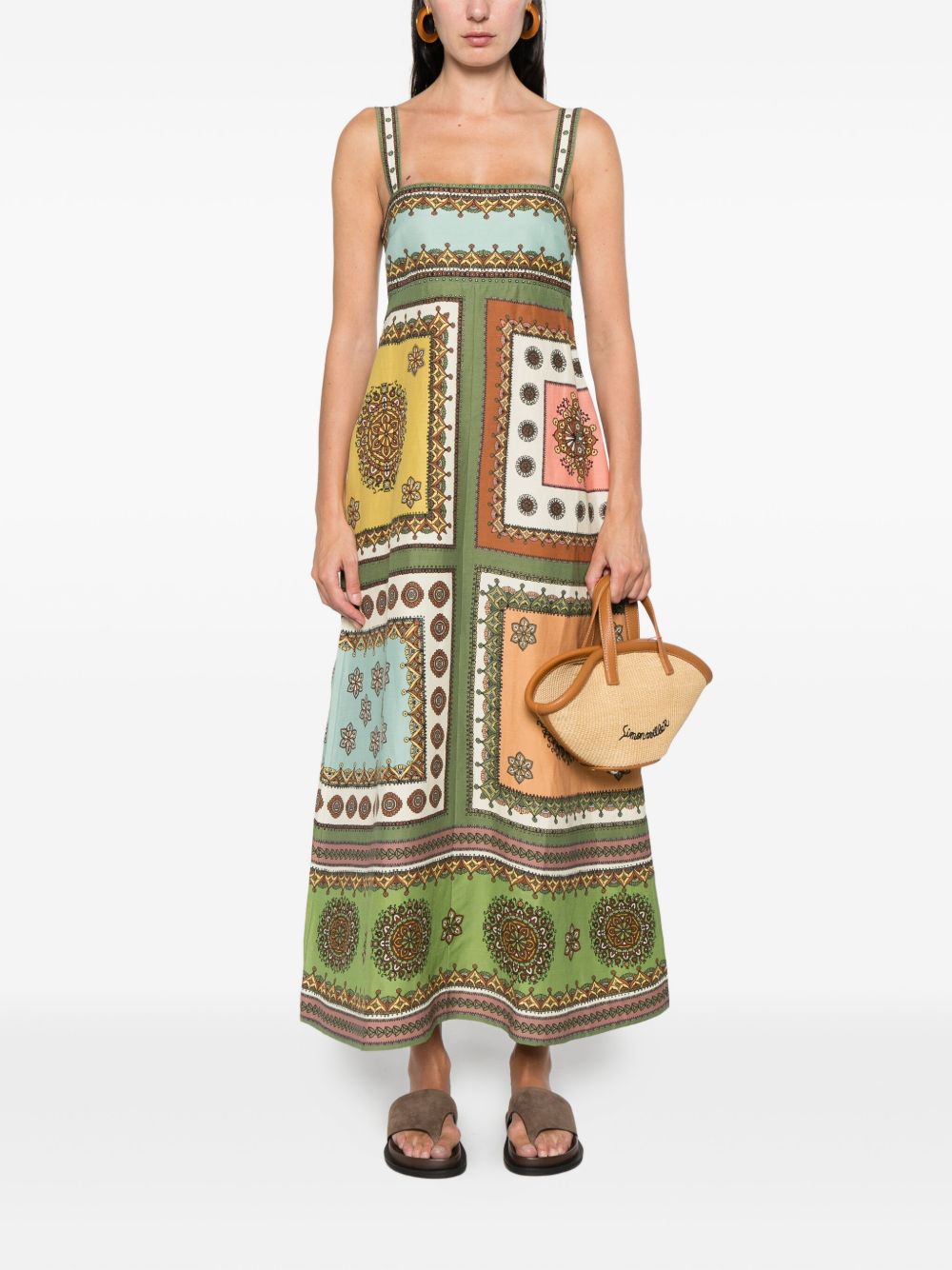 Abito con stampa all-over  multicolore Alemais - donna 