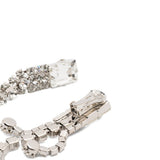 Orecchini decorati con cristalli in argento Alessandra rich - donna 