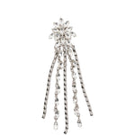 Orecchini a fiori in argento Alessandra rich - donna 