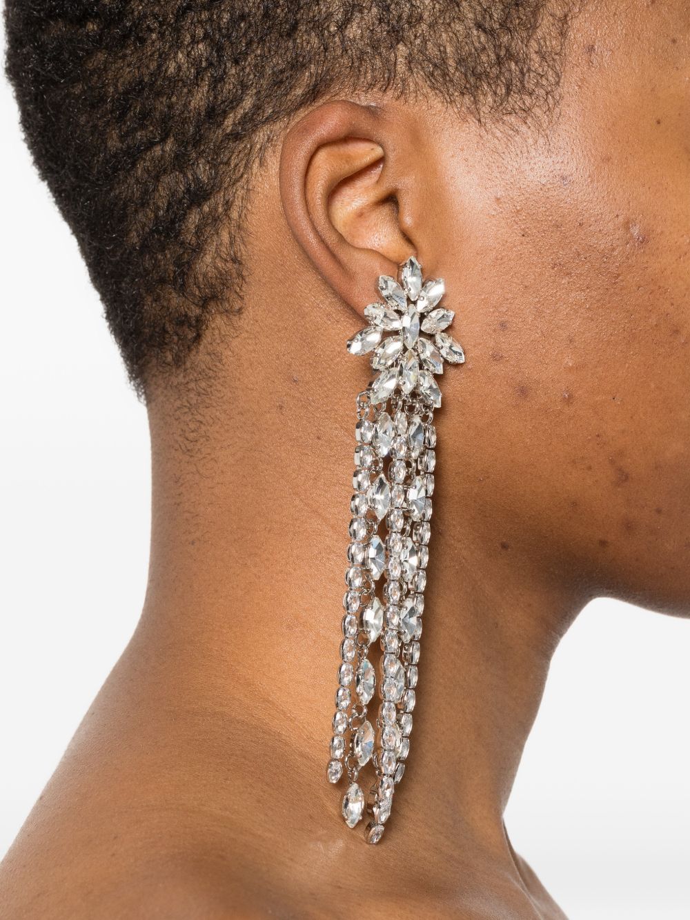 Orecchini a fiori in argento Alessandra rich - donna 