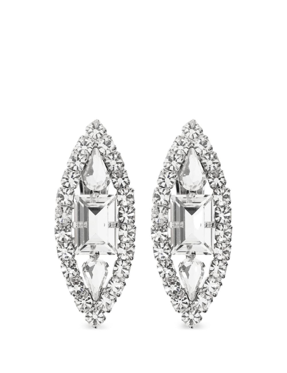 Orecchini con cristalli in argento Alessandra rich - donna 