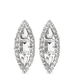 Orecchini con cristalli in argento Alessandra rich - donna 