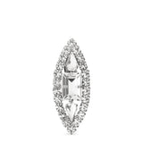 Orecchini con cristalli in argento Alessandra rich - donna 