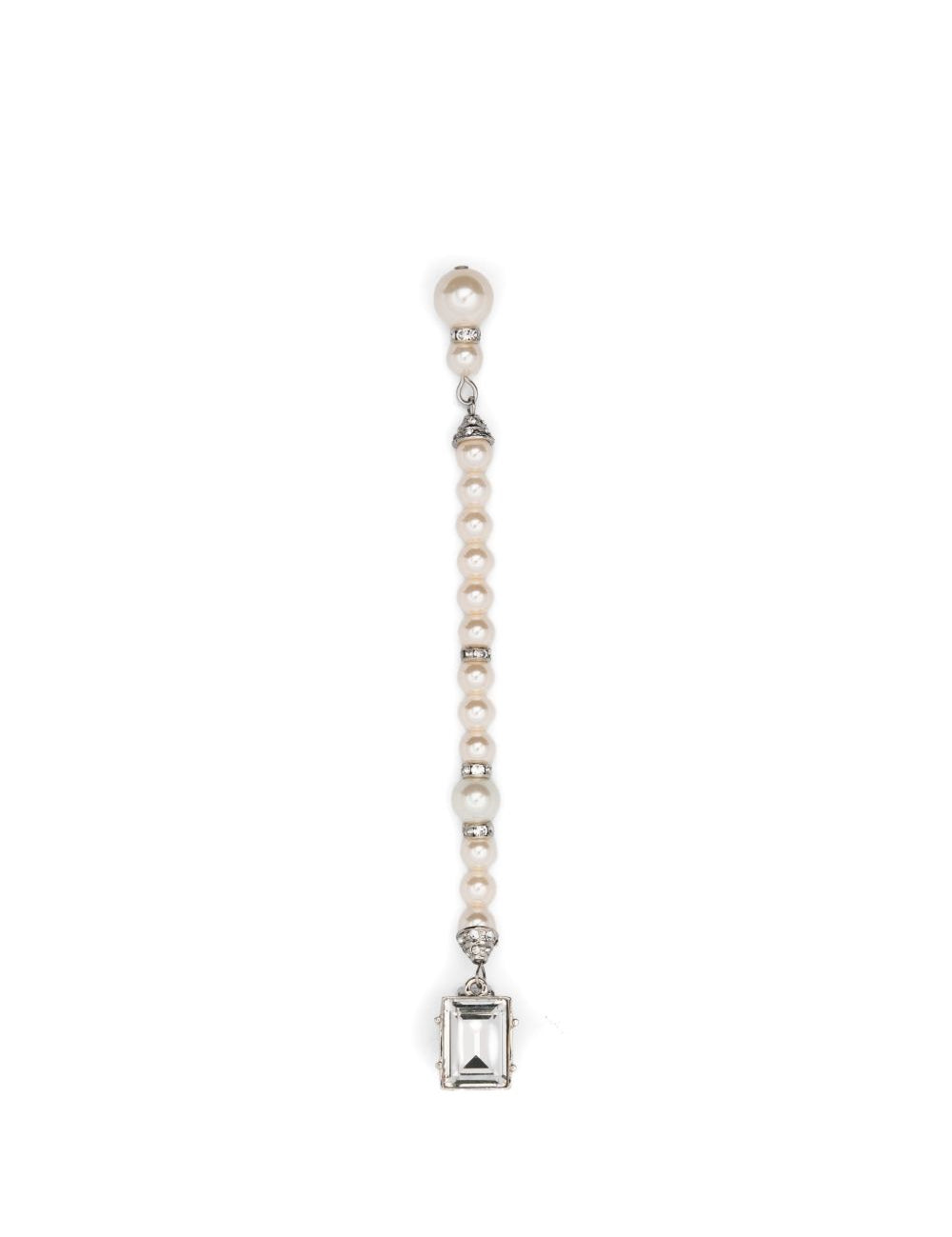 Orecchini pendenti con perla in argento Alessandra rich - donna 