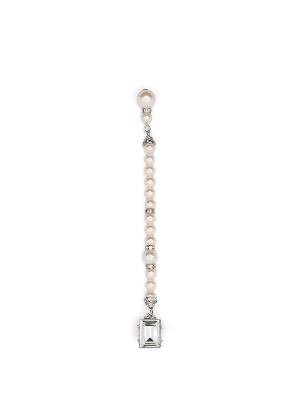 Orecchini pendenti con perla in argento Alessandra rich - donna 