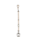 Orecchini pendenti con perla in argento Alessandra rich - donna 