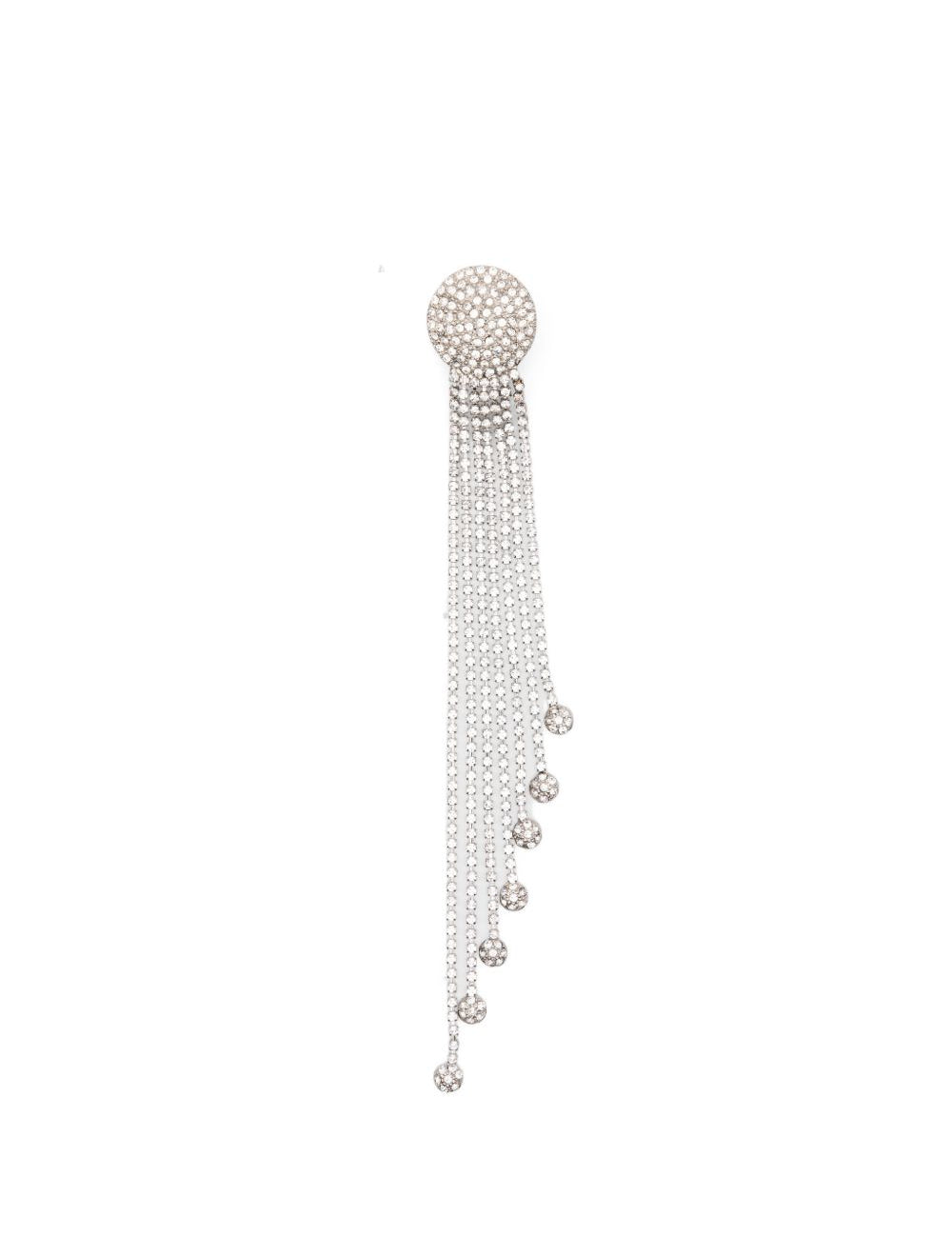 Orecchini pendenti con frange in argento Alessandra rich - donna 