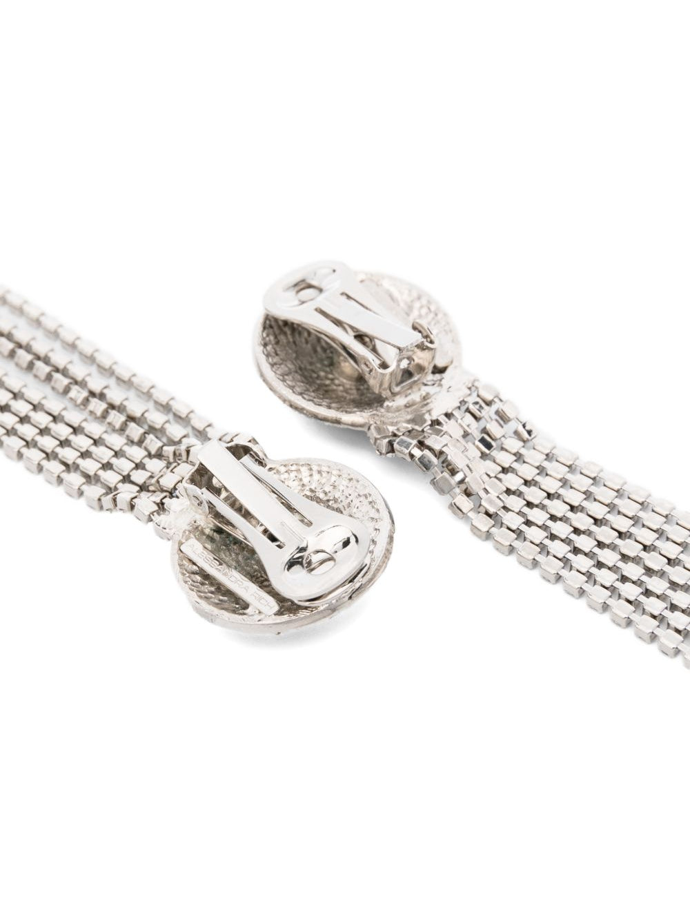 Orecchini pendenti con frange in argento Alessandra rich - donna 