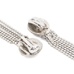 Orecchini pendenti con frange in argento Alessandra rich - donna 