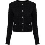 Giacca con bottoni gioiello in nero Alessandra Rich - donna 