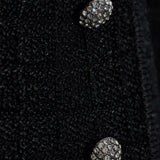 Giacca con bottoni gioiello in nero Alessandra Rich - donna 