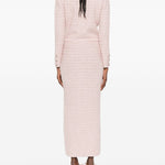 Cardigan in mglia con paillettes in rosa Alessandra rich - donna 