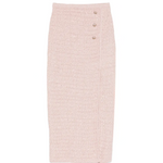 Gona midi con paillettes in rosa Alessandra rich - donna 