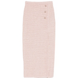 Gona midi con paillettes in rosa Alessandra rich - donna 