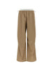 Brown Alexander Wang double layer waistband trousers - women