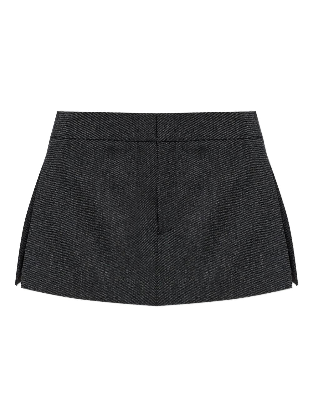 Gonna-pantaloncini in lana in grigio Alexander wang - donna 