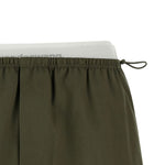 Minigonna con coulisse in vita in verde Alexander wang - donna 