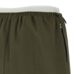 Minigonna con coulisse in vita in verde Alexander wang - donna 