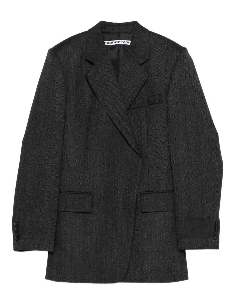 Abito corto stile blazer in nero Alexander wang - donna 