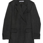 Abito corto stile blazer in nero Alexander wang - donna 