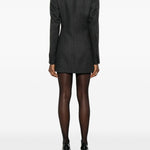 Abito corto stile blazer in nero Alexander wang - donna 