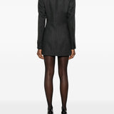 Abito corto stile blazer in nero Alexander wang - donna 