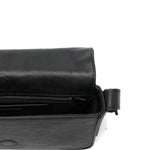 Borsa a tracolla con logo in rilievo in nero Alexander wang  - donna 