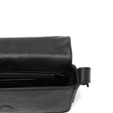 Borsa a tracolla con logo in rilievo in nero Alexander wang  - donna 