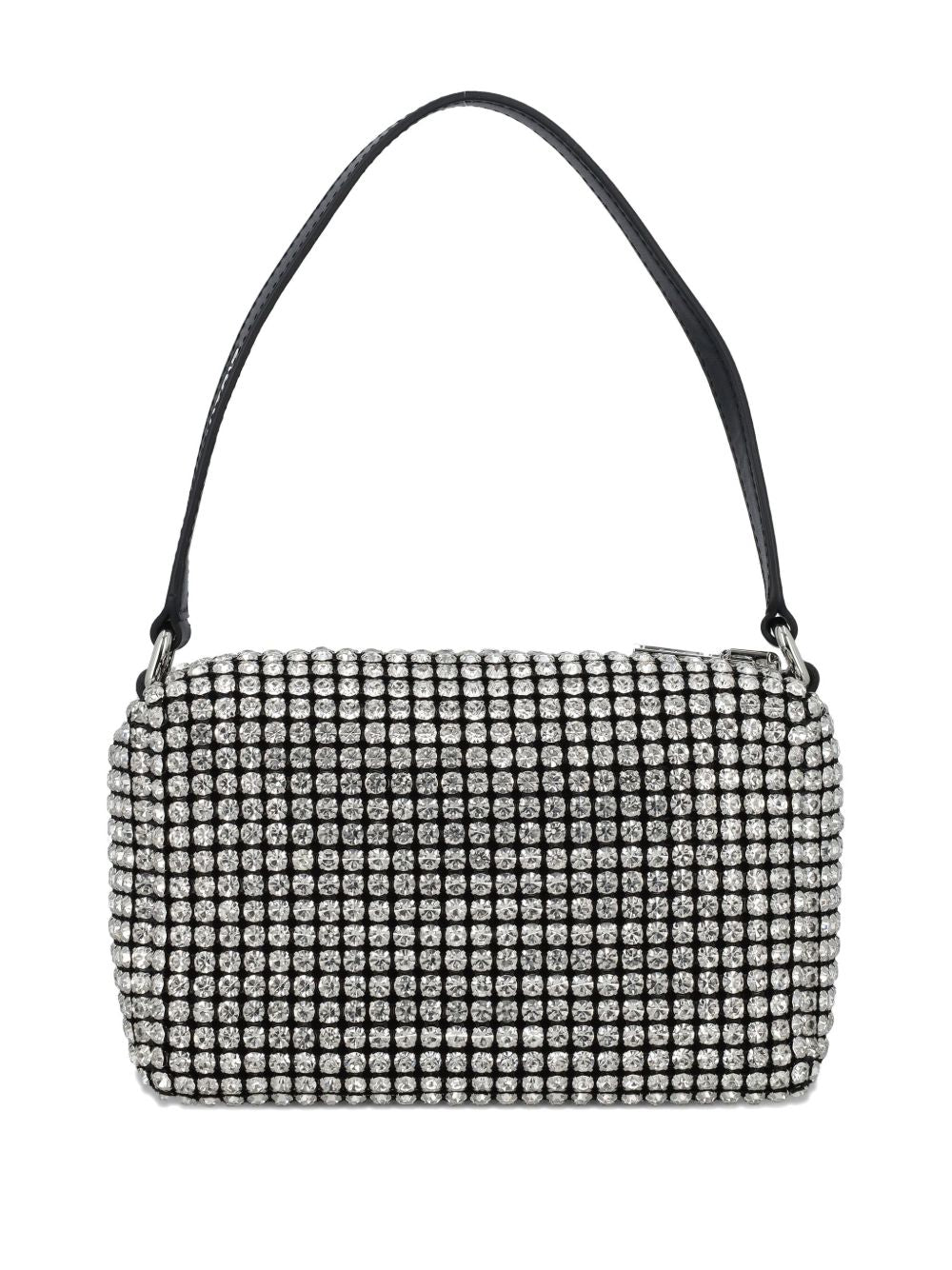 Borsa con cristalli heiress  in argento Alexander wang  - donna 