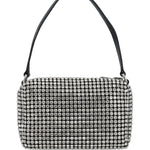Borsa con cristalli heiress  in argento Alexander wang  - donna 